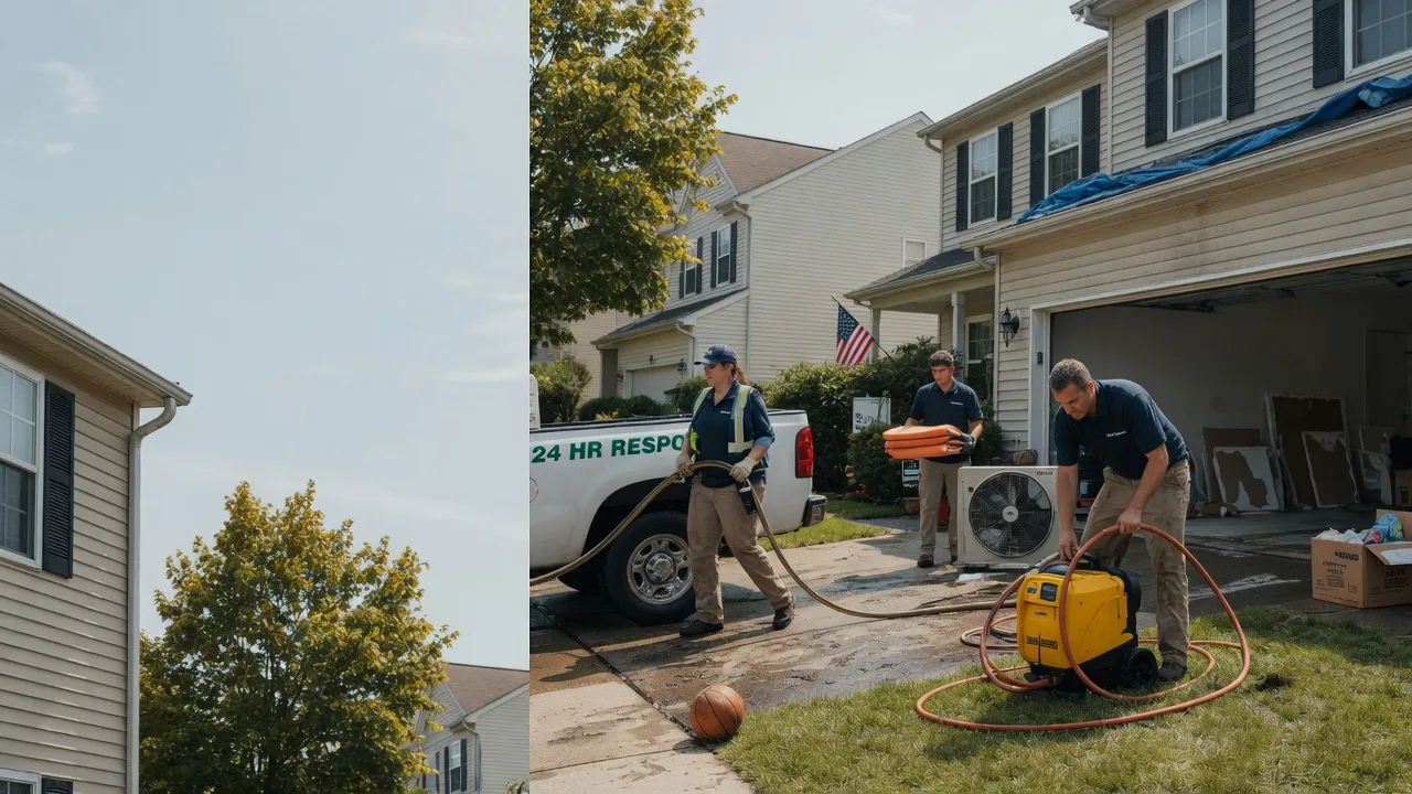 Emergency Water Damage Restoration in Hilbert, WI near me